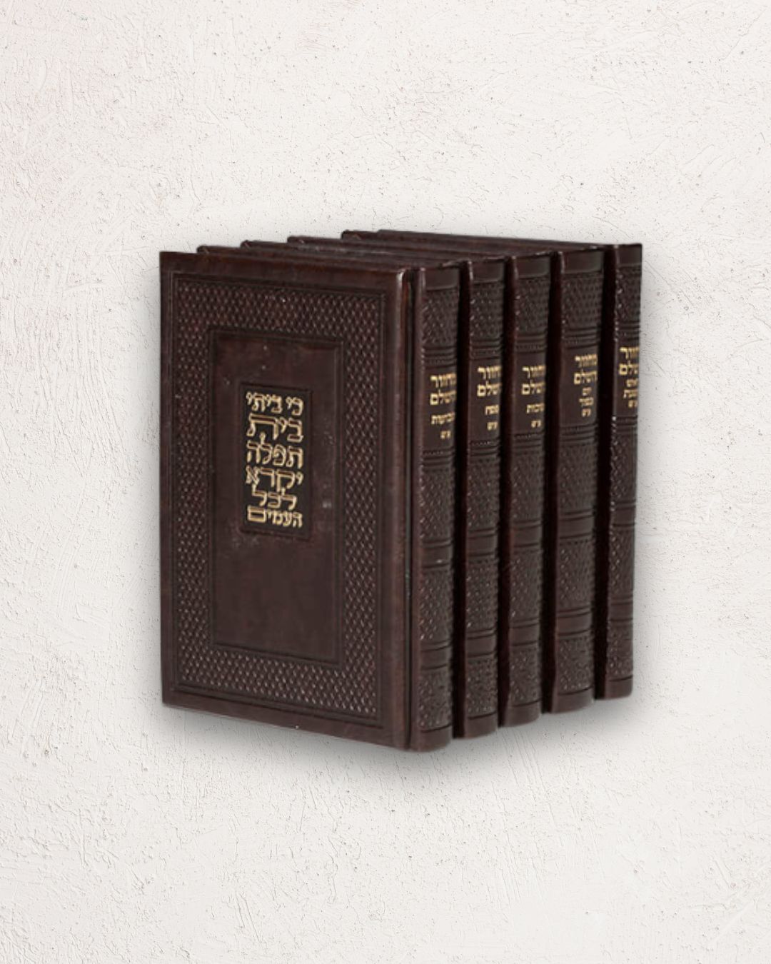 סט מחזורים גדול דמוי עור