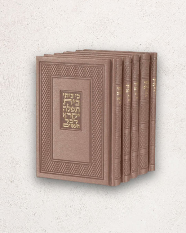 סט מחזורים גדול דמוי עור